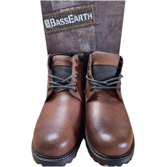 GH Bass Leather Lace up Multifunctional Work Fashion Boots Mens Size 11 M