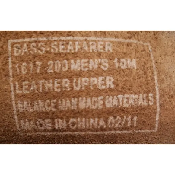 G.H. Bass Seafarer Classic Boat Shoes  Docksiders Caramel Brown Men's 10M