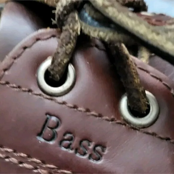 G.H. Bass Seafarer Classic Boat Shoes  Docksiders Caramel Brown Men's 10M