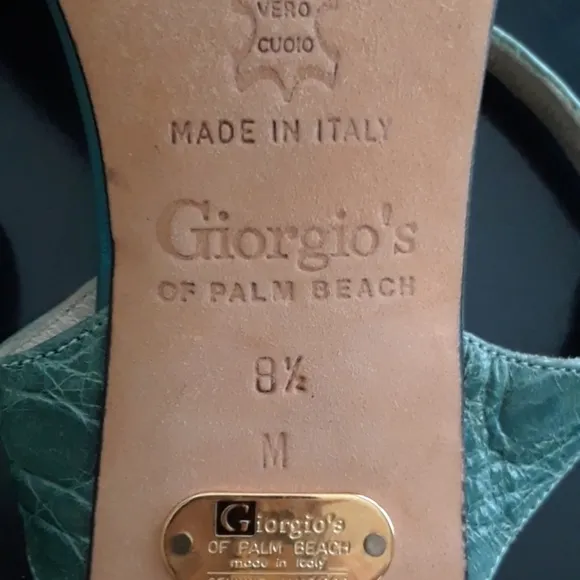 GIORGIO'S OF PALM BEACH...ALLIGATOR..NWOT