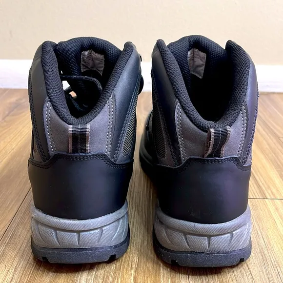 Goodfellow and Co Mens Marcel Black Hiking Water Resistant Work Boots