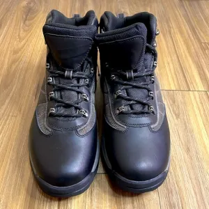 Goodfellow and Co Mens Marcel Black Hiking Water Resistant Work Boots