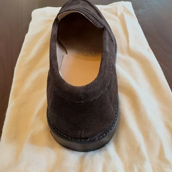 Grant Stone Traveler Penny Loafer - Espresso Suede (10.5 D)