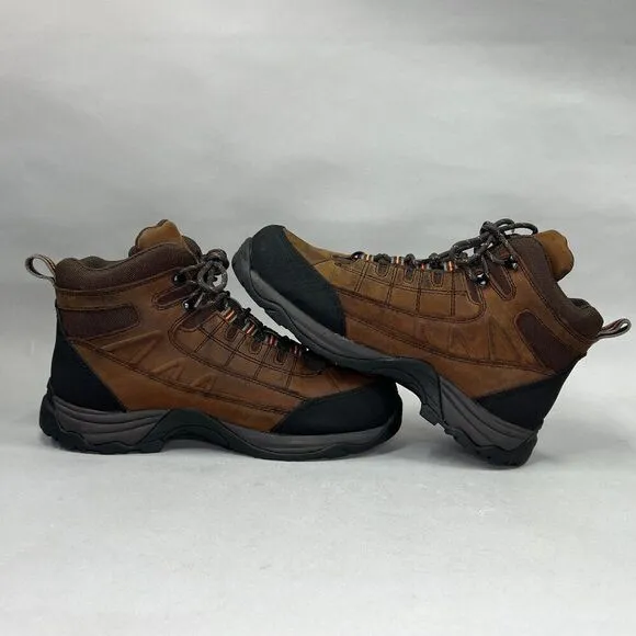 Gravel Gear Men's Size 10 6&quot; Waterproof Nubuk Leather Hiking / Work Boots