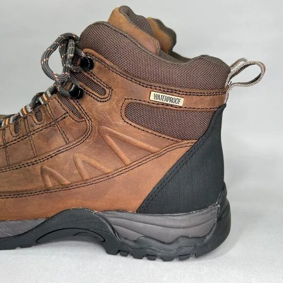 Gravel Gear Men's Size 10 6&quot; Waterproof Nubuk Leather Hiking / Work Boots