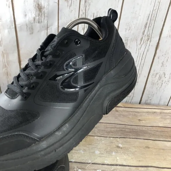 Gravity Defy G Defy Ion Walking Shoes Mens Size 11 Triple Black Athletic Ortho