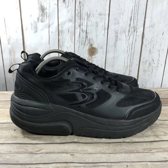 Gravity Defy G Defy Ion Walking Shoes Mens Size 11 Triple Black Athletic Ortho
