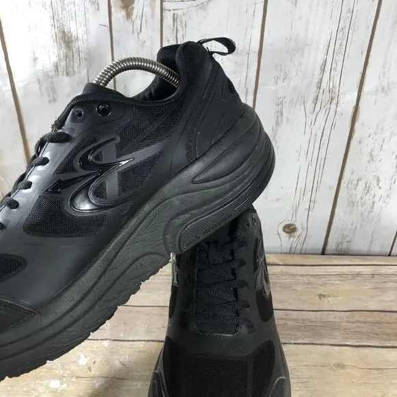 Gravity Defy G Defy Ion Walking Shoes Mens Size 11 Triple Black Athletic Ortho