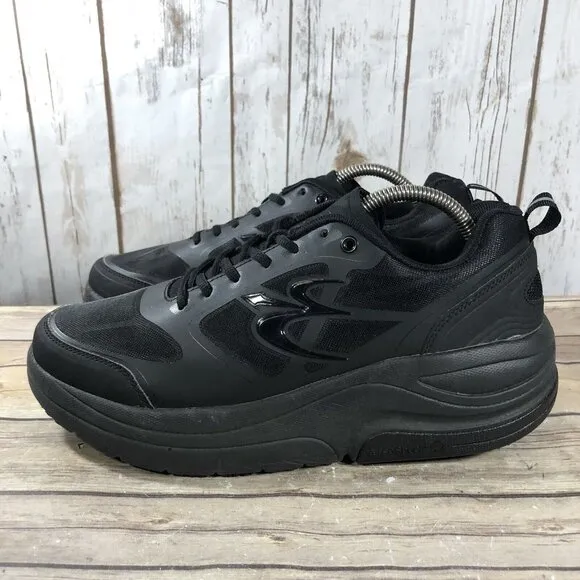 Gravity Defy G Defy Ion Walking Shoes Mens Size 11 Triple Black Athletic Ortho