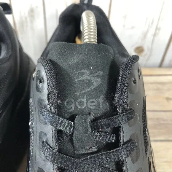 Gravity Defy G Defy Ion Walking Shoes Mens Size 11 Triple Black Athletic Ortho