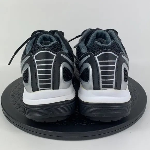 Gravity Defyer Veroshock Black/Silver Comfort Walking Shoes Men's Size 9.5