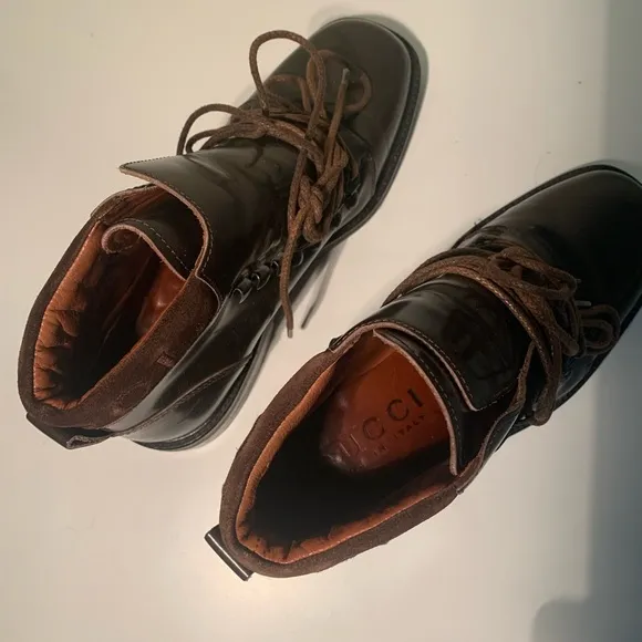 Gucci hiking boot size 6.5