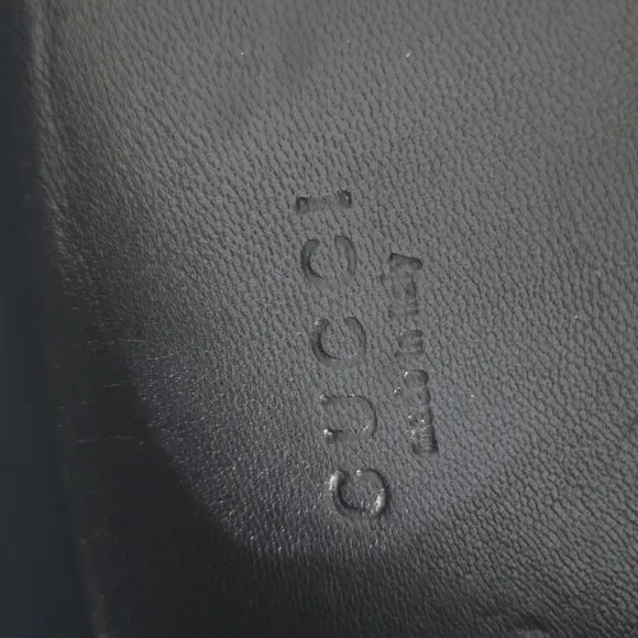 GUCCI Sachalin Sport Black Suede Women’s Loafers Shoes 36.5