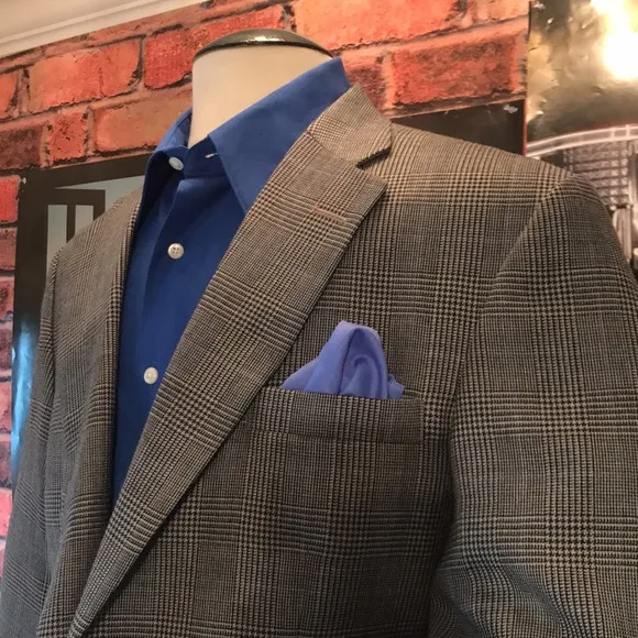 Haggar plaid Sport Coat