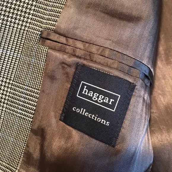 Haggar plaid Sport Coat