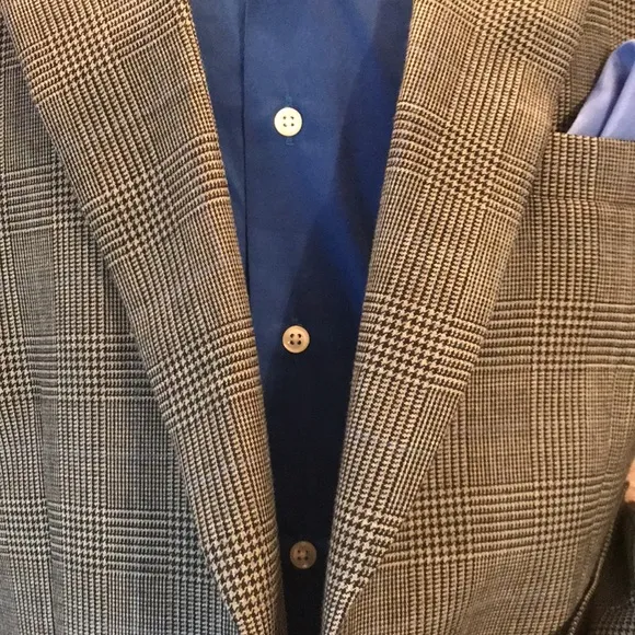 Haggar plaid Sport Coat
