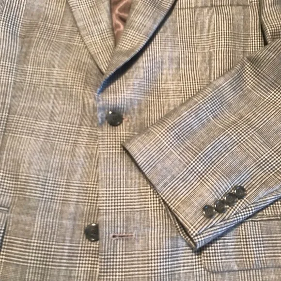 Haggar plaid Sport Coat