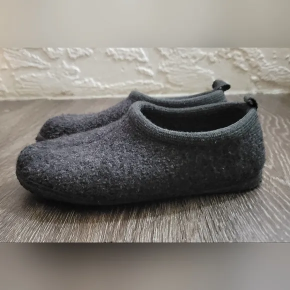 Halflinger Freddie Wool Slip-on Shoes - Gray