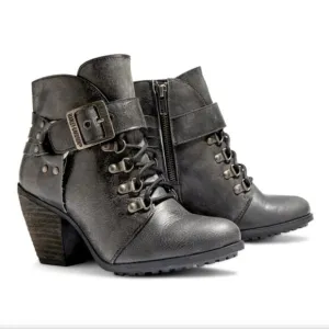 Harley Davidson Ashland Biker Ankle Boots