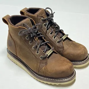 Harley-Davidson Glenora Leather Motorcycle Boots Brown Size 8