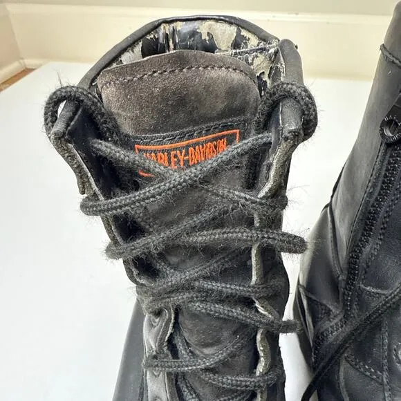 Harley Davidson Men's D94091 Rainmaker Waterproof Motorcycle Boots Size 10