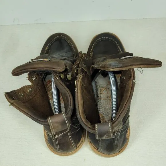 Hawx Boots Mens Sz 11D Brown Wedge Workwear Gorpcore Work Hiking Leather Hiker