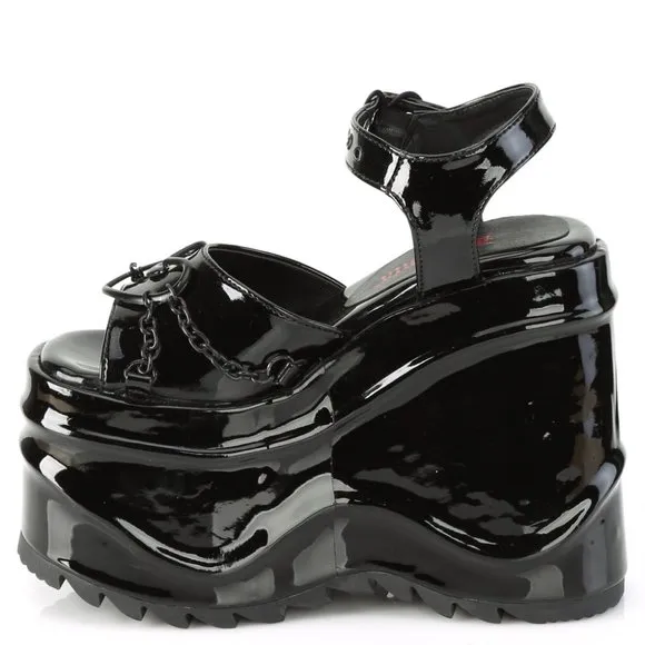Heart Gothic Sandal Platform Shoes