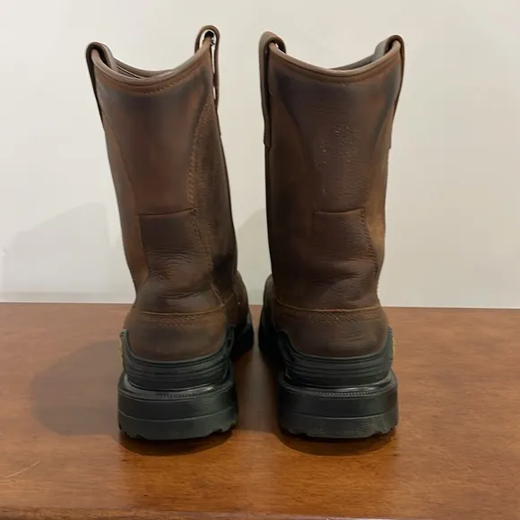 Herman Survivors Men's Bison Waterproof Pull On Steel Toe Work Boots Size 8