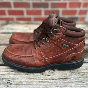 Herman Survivors Wilderness Mens Brown Leather Waterproof Ankle Boots Size 13