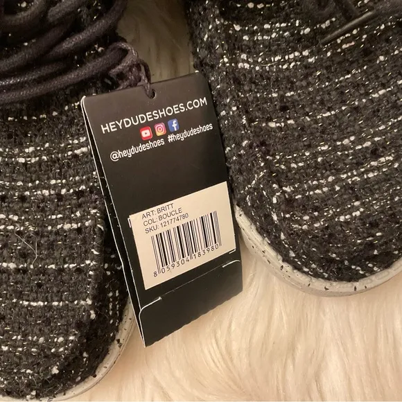Hey Dude Britt Boucle Shoes - NWT - Size 6