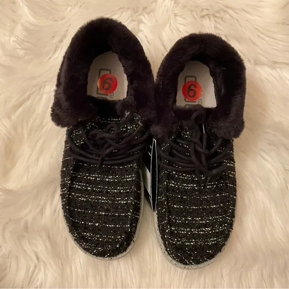 Hey Dude Britt Boucle Shoes - NWT - Size 6