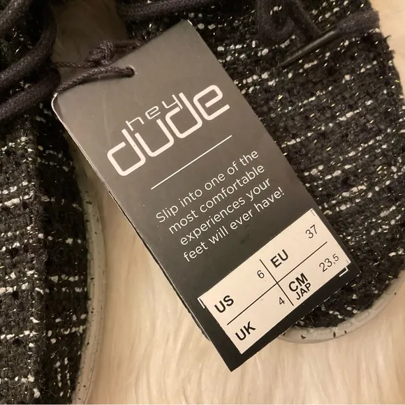 Hey Dude Britt Boucle Shoes - NWT - Size 6