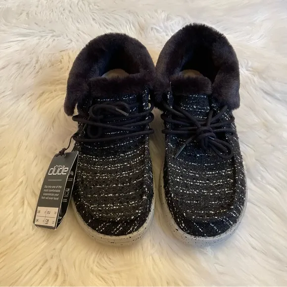 Hey Dude Britt Boucle Shoes - NWT - Size 8