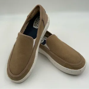 Hey Dude Men's Sunapee Sport Mesh Tan Slip-On Shoes. Men’s Size 9.