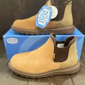 HEY DUDE Water Resistant Boots (Tan)