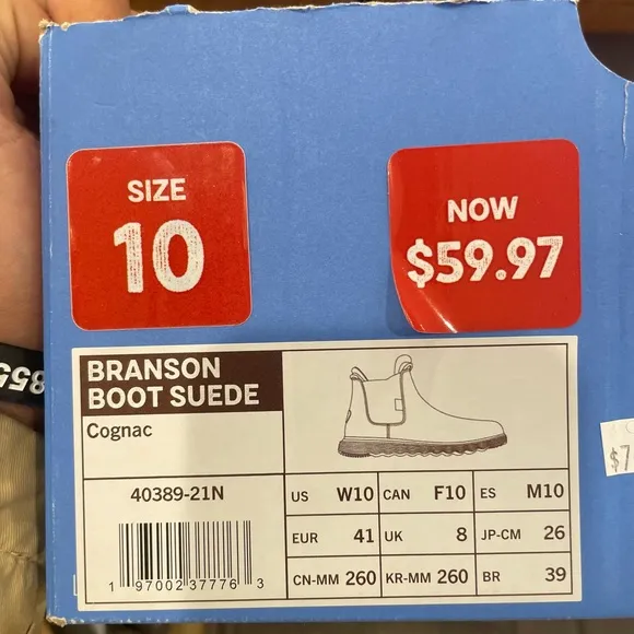 HEY DUDE Water Resistant Boots (Tan)