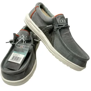 Hey Dudes Mens 8 Wally Free Slip On Shoes Granite Gray Airflow Collection NWT
