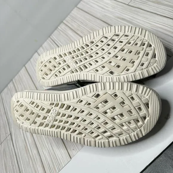 Hey Dudes Mens 8 Wally Free Slip On Shoes Granite Gray Airflow Collection NWT