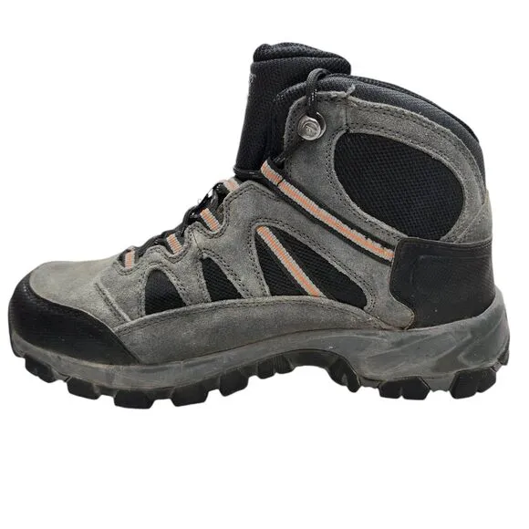 Hi-Tec Bandera II Mens 7 Mid Boots Gray Black Waterproof Outdoor Hiking Casual