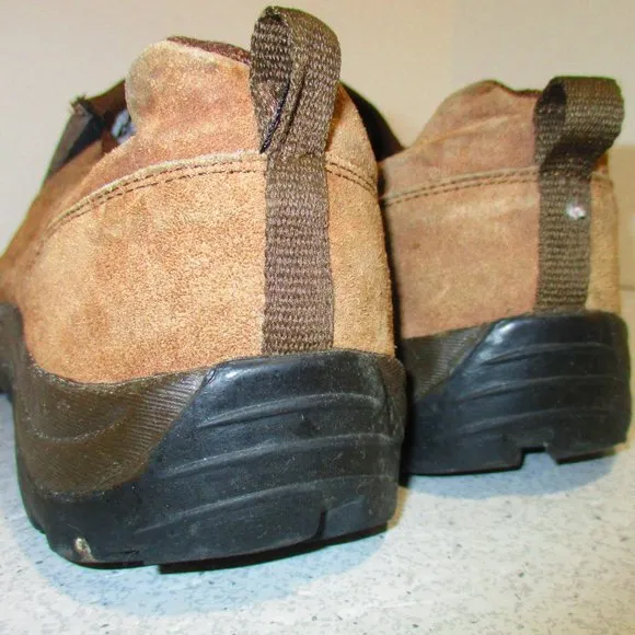 *HI-TEC Tan Brush Suede ZULU Slip On Sneaker Casual Shoes