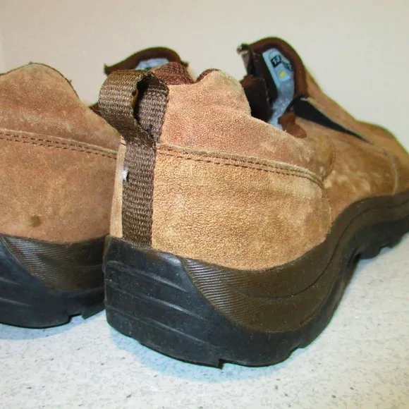 *HI-TEC Tan Brush Suede ZULU Slip On Sneaker Casual Shoes
