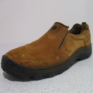 *HI-TEC Tan Brush Suede ZULU Slip On Sneaker Casual Shoes