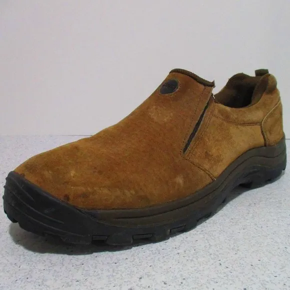 *HI-TEC Tan Brush Suede ZULU Slip On Sneaker Casual Shoes