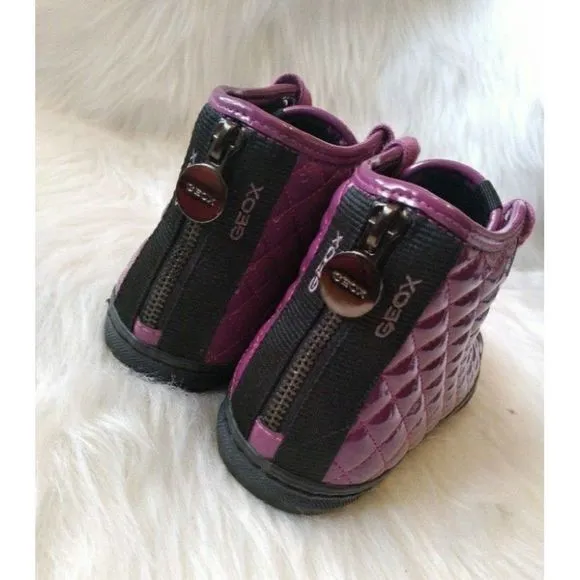 HIGH TOP FASHION SNEAKERS Patent Leather Fashion Sneakers SZ 9 Womens si…