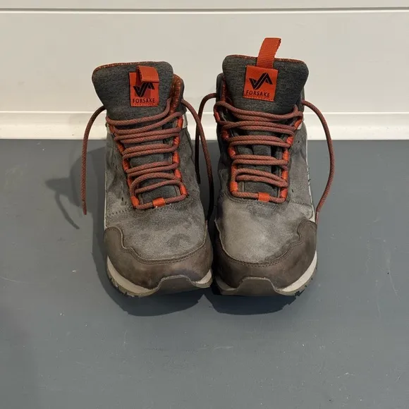 Hiking Boots Forsake Gray and Orange SZ 9