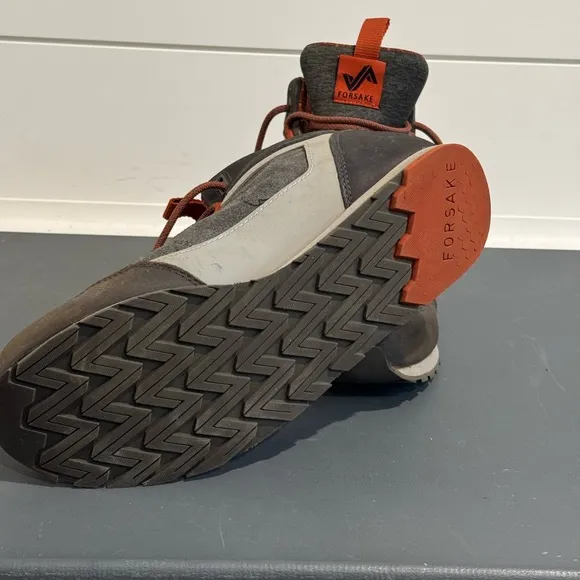 Hiking Boots Forsake Gray and Orange SZ 9
