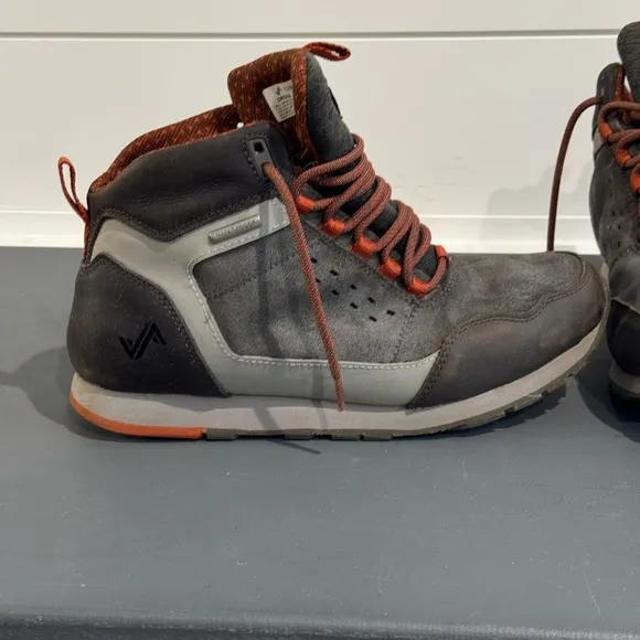 Hiking Boots Forsake Gray and Orange SZ 9