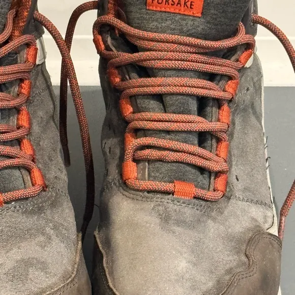 Hiking Boots Forsake Gray and Orange SZ 9