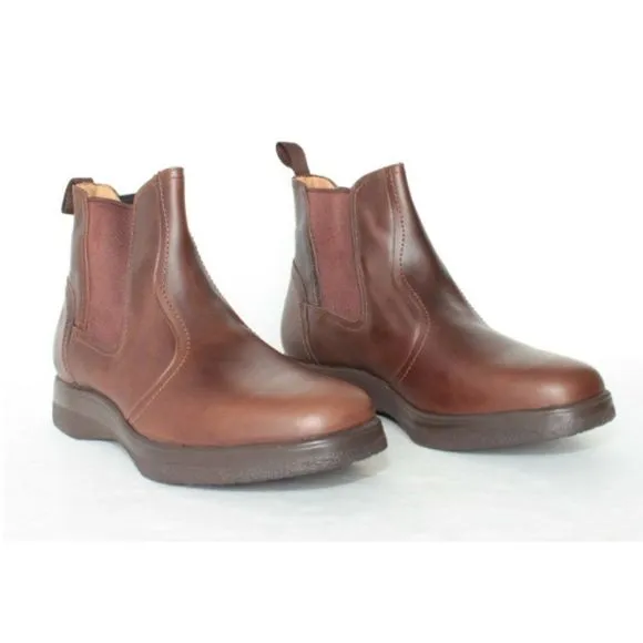 Hitchcock Mens Chelsea Boots 228 Brown - New