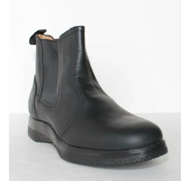 Hitchcock Mens Chelsea Boots 229B Black - New